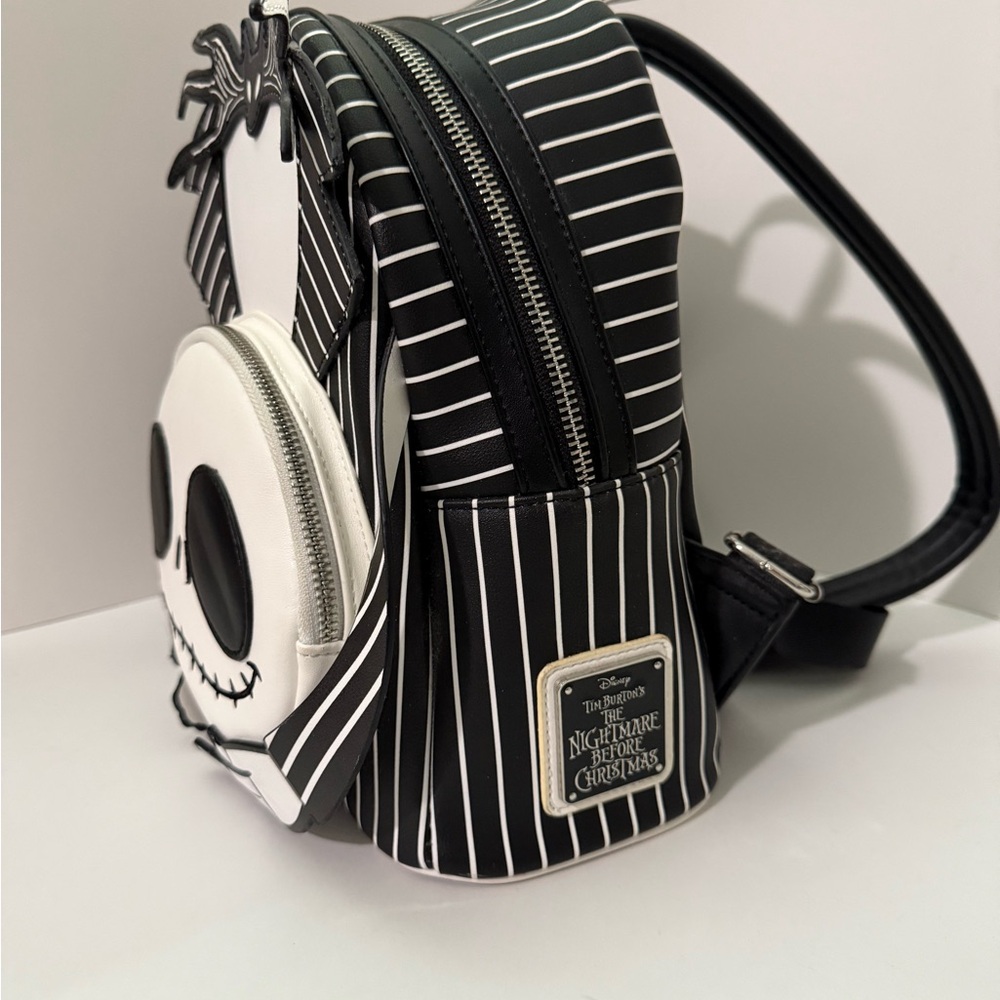 Loungefly Headless Jack Skellington Mini Backpack - Picture 4 of 9